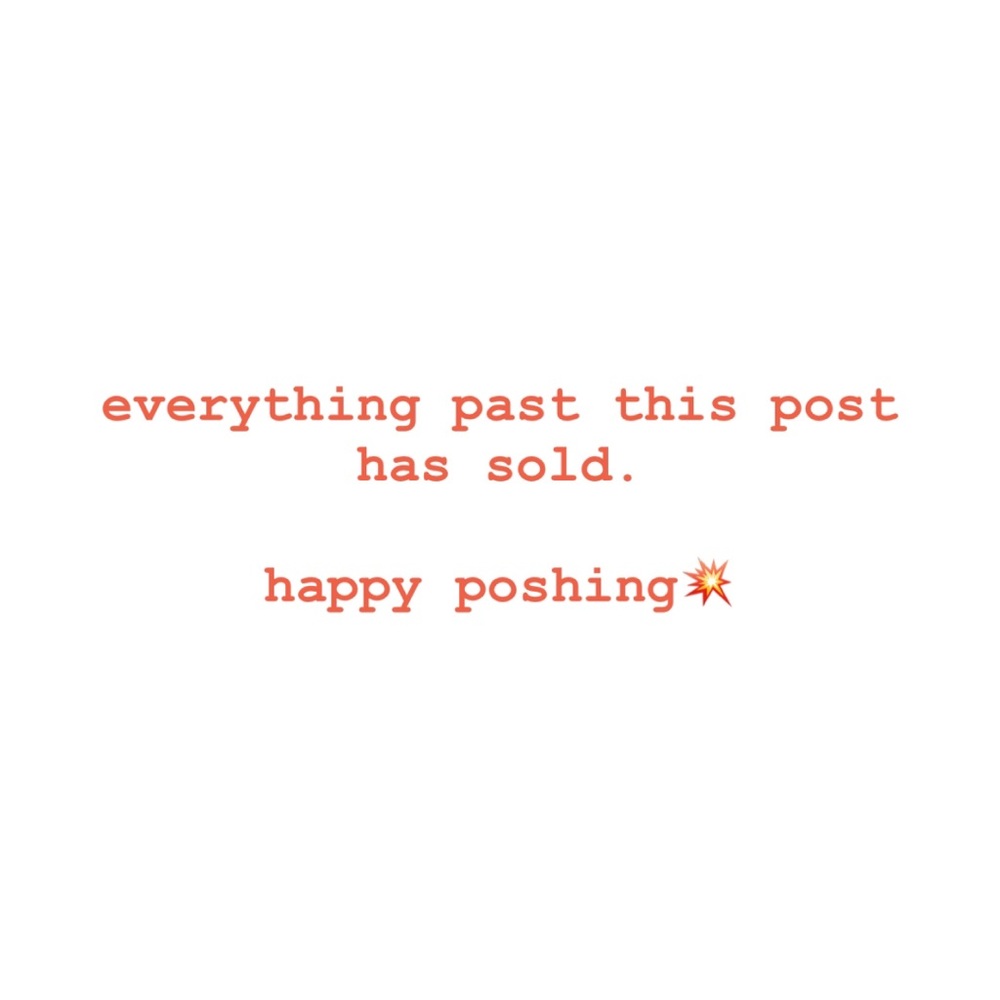 everything past this post has been sold💥